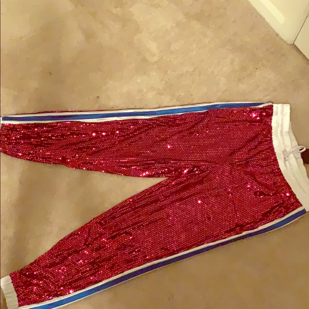 Red/White/Blue Fashion Nova Joggers
